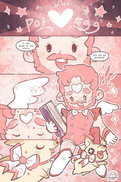 sweetbearcomic: Support Sweet Bear on Patreon -&gt; patreon.com/reapersun ~Read from beginning~ &lt;-Page 55 - Page 56 - Page 57-&gt; ✨💕✨💕✨💕✨💕✨💕✨ 