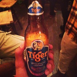#tiger beer is good brew