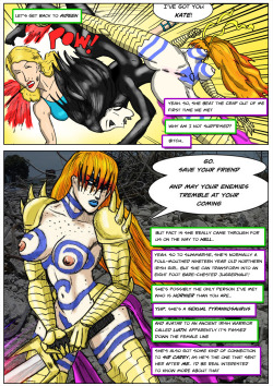 Kate Five and New Section P Page 19 by cyberkitten01 Centennia appears courtesy of @cosmicbeholder