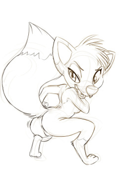  Rita the Fox shaking her booty for a stream sketch request. Patreon    Ko-Fi    Tumblr   Inkbunny    Furaffinity