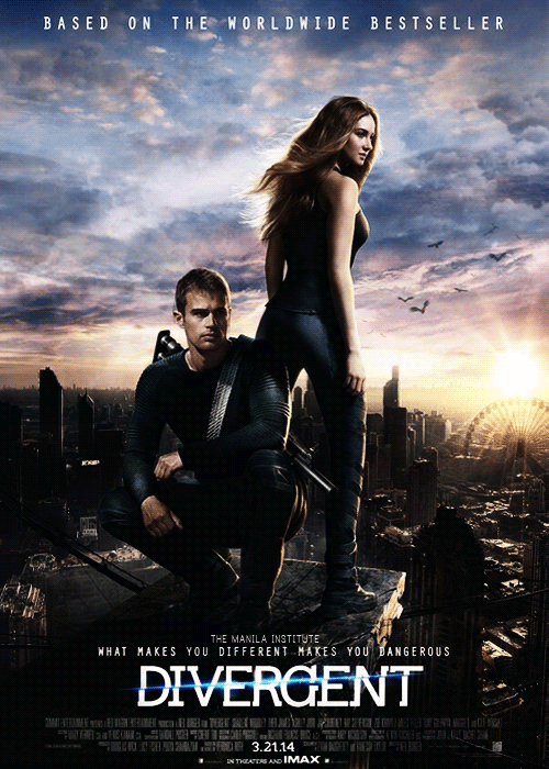 "Divergent" poster (the-manila-institute/tumblr)