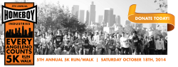 sugarbooty:  sugarbooty:  In October I will be running a 5K race for an amazing cause, and I would love it if you could donate a few dollars on my behalf!Homeboy Industries is a non-profit organization that provides support for former gang members and