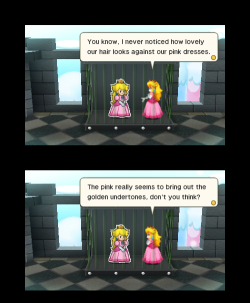 pussyshart:  bryskye:  One of the more interesting conversations involving Princess Peach I’ve seen, in part because it seems rather meta and referring to some general critiques of the character and similar ones at large.  somone please give us Short