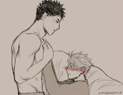 kitnsfw:  for @starlitciities‘ No Touching Allowed. Remmi drove me nuts sending me excerpts from the fic and now iT’S FINALLY OUT SO I CAN POST THIS 