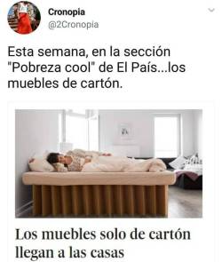 wiselwisel: El País sigue intentándonos convencer de que ser pobre mola. Si sólo fuera El País… 
