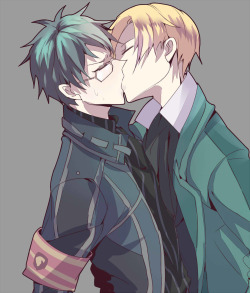 covertfujoshi:  【腐】JM | 茄沢 Permission given by the artist