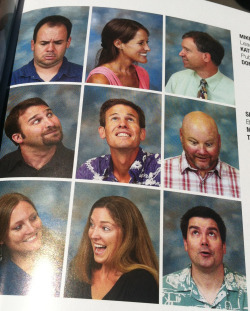 the-sass-is-too-real:  redandbluesnocones:  trenchcoats-aka-fuckingcastiel:  LOOK AT THE TEACHERS IN MY YEARBOOK  I hope when I’m a teacher, I can do this too.  My teacher was kicked out of my yearbook for wearing crazy glasses. 