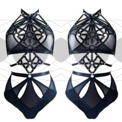 stephanie-cappellini:  Apodis set with our Orion harness now a aimable on the shop! ✨🌙💕💋 #beamuse #cosmicgirls #13emelune_lingerie #lingeriedesigner #lingerielove #harness #harnessbra #bodycage  #inspiration #constellation #orion #apodis #moonchild