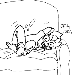 i drew karkat as me when im watching an embarrassing moments in romantic comedies 
