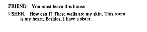 fearlastyear:—Steven Berkoff, The Fall of the House of Usher