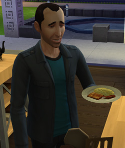 clop-dragon:  Hey, it’s Nicolas Cage eating scrambled eggs. Creating a sim has never been more fun.