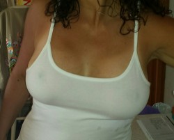 wifeywants2explore:  The hubby loves my firm titties when my nipples are hard…reblog if u agree