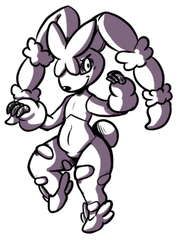Requesting mega Lopunny wearing mega Audino&rsquo;s boots