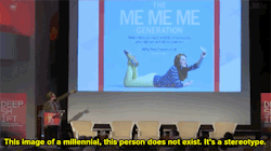 matvrity:  micdotcom:  Watch: Comedian Adam Conover just obliterated every stereotype about millennials in one presentation.   I like this guy a lot 