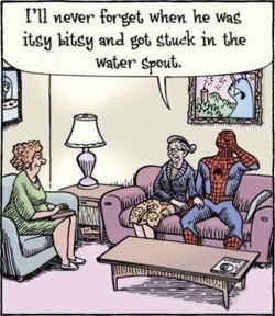 Aw c’mon, Aunt May, not again