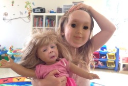 thatfunnyblog:  I face-swapped some of the kids at work with some of the baby dolls and it fucked me up Funny Stuff you like?