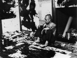 devilmuse:  inoue yuichi in his studio, 1955.