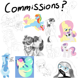 zippysqrl:  So I need to start making some money, would anyone wanna commission me for anything like what I’ve shown here? I’ll either charge based on how long it takes, or based on some kind of quality   #character deal if it takes longer, for now
