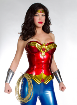 viperpilot:  Well, this is embarrassing Left: Adrianne Palicki promo shot for NBC’s Wonder Woman. Right: Kimberly Kane promo shot for ‘Wonder Woman XXX: An Axel Braun Parody’.