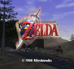 vgjunk:  The Legend of Zelda: Ocarina of Time, Nintendo 64.