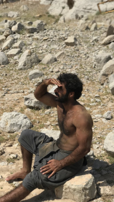 Part 2 of the strong hairy Arab beast from Oman &lt;3 You can feel the sex and your lips are thirtsty.