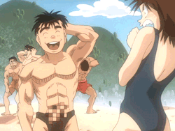 FYI, it is canon that Ippo has a giant penis