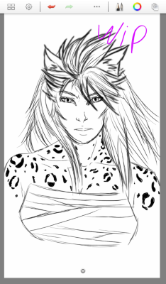 I just wanted to do a portrait and I chose Blake and then I was thinking about how cool bonpyro&rsquo;s medieval AU is&hellip; then everything got intense (Just a work in progress so far, im defs gonna color it, can you believe this sketch took at most