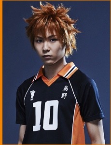 its-saya:Haikyuu!! Cast photos revealed today. Suga is a sun-shine pumpkin in real life, why did they make him look like Gaara again :D  Daichi is the best, seriously. He does not even need make up to be Daichi :D  I am sooooo going to buy the ticket,