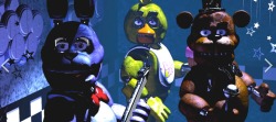 nutmeg-slushin:  markiplite:  Brightened pictures of Five Nights at Freddy’s.  OMG THEY DON’T LOOK AS SCARY NOW AND LOOKIT THE PIZZA PARLOR AND HOW COLORFUL IT IS &lt;3 