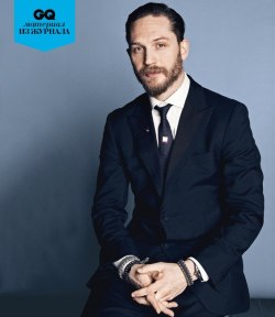 Tom in GQ Russia 10 facts about Tom Hardy Tom Hardy - man indisputable advantages, among which the beard (at times), acting talent and iron grip. From June 26, all of this can be seen in the film “Lock.” But a dozen facts about Tom Hardy, whom you