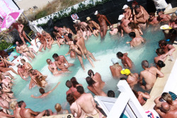 cotxcouple:  corpas1:  The Nude Foam Parties in Cap d’Agde Nudist City, France. Among the special activities in nudist Cap d’Agde are the nude foam parties, near the beach at Le Glamour Club, a scene beyond imagination for those who have not been