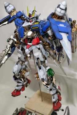 mechaddiction:  Custom Build: PG 1/60 00 Raiser Open Hatch Presentation - Gundam Kits Collection News and Reviews #mecha – https://www.pinterest.com/pin/289989663490274484/