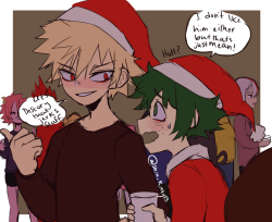 shin-kittynb:hi aze! i’m your bakudeku secert santa (i think something may have happened to the page ;A;) ! i’m sorry i’m a late!!! hahahaha i love your promote and ugggh! i wish i could have done more for it. i may make a make a bonus ;&gt; but