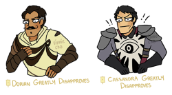 vinnie-cha:a bunch of disapprovals because my inquisitor is an idiot