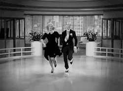 wehadfacesthen:  Ginger  Rogers and Fred Astaire in  Swing Time  (George Stevens, 1936). One of the reasons for being alive. 
