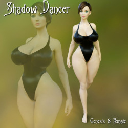  Shadow Dancer is a Full Body and Head Morph for Genesis 8 Female. This  product was created and sculpted in zbrush to make a Sexy MMORPG female  model! Get the curves of your dreams ready to go in Daz Studio 4.9 and up! Shadow Dancer For Genesis 8 Female
