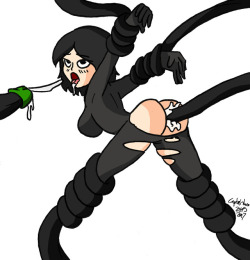 Another Samurai Jack ninja girl drawing. I’m gonna do one more after this one. 