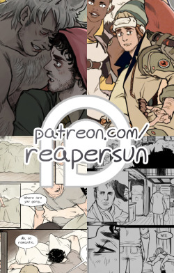reapersun:  IT’S READY! Support me on Patreon! Here’s some quick details: if you support me on Patreon you’ll get first access to all of my fanart, fancomics and original comics! If people like what I do and fund me enough, I’ll be doing this