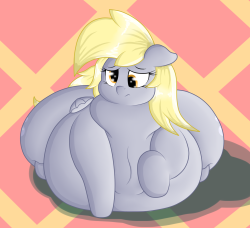 dullpointdraws:  More stuffs incoming  The previous post got 112 notes 83 likes, 29 reblogs (not counting the one reblog I did) That totals to about 173 added pounds Added to the previous weight: 473   173 = 646 total pounds  Let’s make her EVEN BIGGER