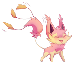 takurapi:  Started as a boredom doodle but I liked it and finished it!  Extra fluffy skitty awye 