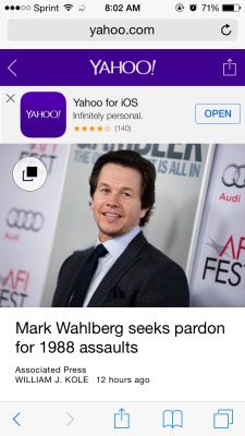 2jam4u:  blackladyjeanvaljean:  reverseracist:  reverseracist:  I’m screaming I hate Mark Wahlberg  He wants a pardon for beating a Vietnamese man with a wooden stick while shouting racial epithets at him aka a hate crime  and the Vietnamese man was