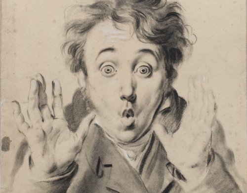 portraituresque:  Louis Léopold Boilly (1761-1845) - “L'Ebahi” - Self portrait