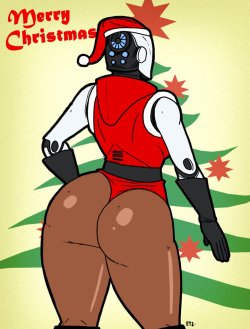 eyzmaster: #XmasGals Haydee by theEyZmaster  It’s that time of the year! Time for some #XmasGals Pinups!#MerryXmas Everyone!======================#XmasGals Character: HaydeeThanks again @atomictiki !    ;9