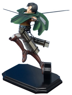 Besides the numerous merchandise, the SnK x Tokyo Joypolis Theme Park collaboration will also have a life-size version of Levi’s SEGA prize figure (Above) on display!The original SEGA figure was released in July 2014!
