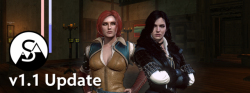 Scenes v1.1 UpdateOnly a small update. Needed to do work on supporting more characters so couldn’t add too much content. Next update, a new scene. Check the main page for download link. Small changelog below  Added Triss &amp; Yennefer* Fixed Interactable