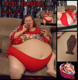 bombshellslive:  Rubie Bombshell - Feasting Fitness!