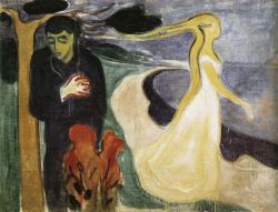 necroluste:  Separation, Edvard Munch. 