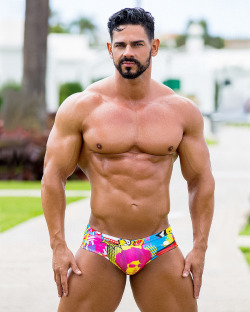 frickssexypics:  bangclothes:  Some stunning eye-candy for your viewing pleasure.(You’re welcome!)Featuring Ovidio wearing BaNG!’s Temptation Swim Briefs, as photographed by @acmphotosAvailable at: www.bangclothes.comMADE IN MIAMI - USAWE SHIP WORLDWIDE