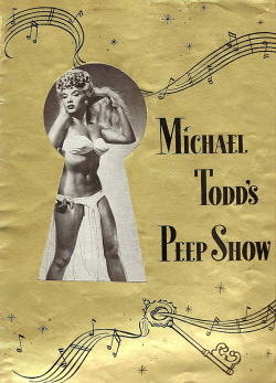 Lilly Christine appears on the cover of a Souvenir Program for Michael Todd’s Broadway musical: ‘PEEP SHOW’.. This hit 1950 production ran for 278 performances; and made &ldquo;The Cat Girl&rdquo; an international sensation..