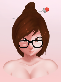 Some Mei painting practice. Still trying to get comfortable with these tools.Links: - Patreon - Ekaâ€™s Portal - SFW Art